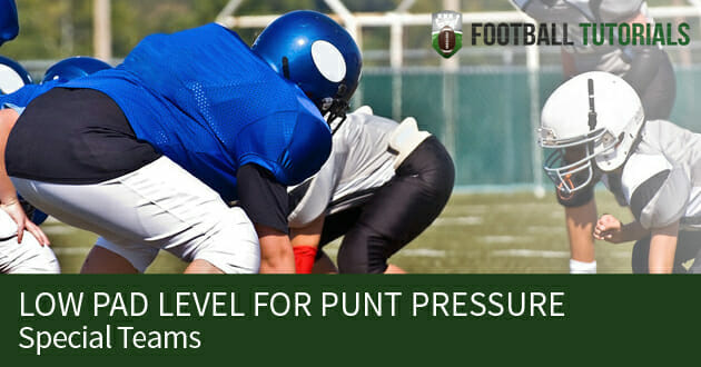 punt pressure drill low pad level