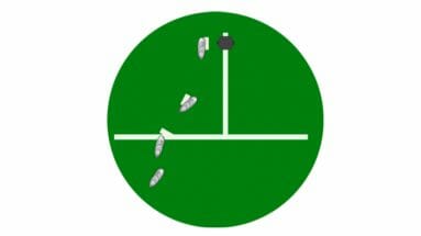 Field Goal Footwork Football Drill